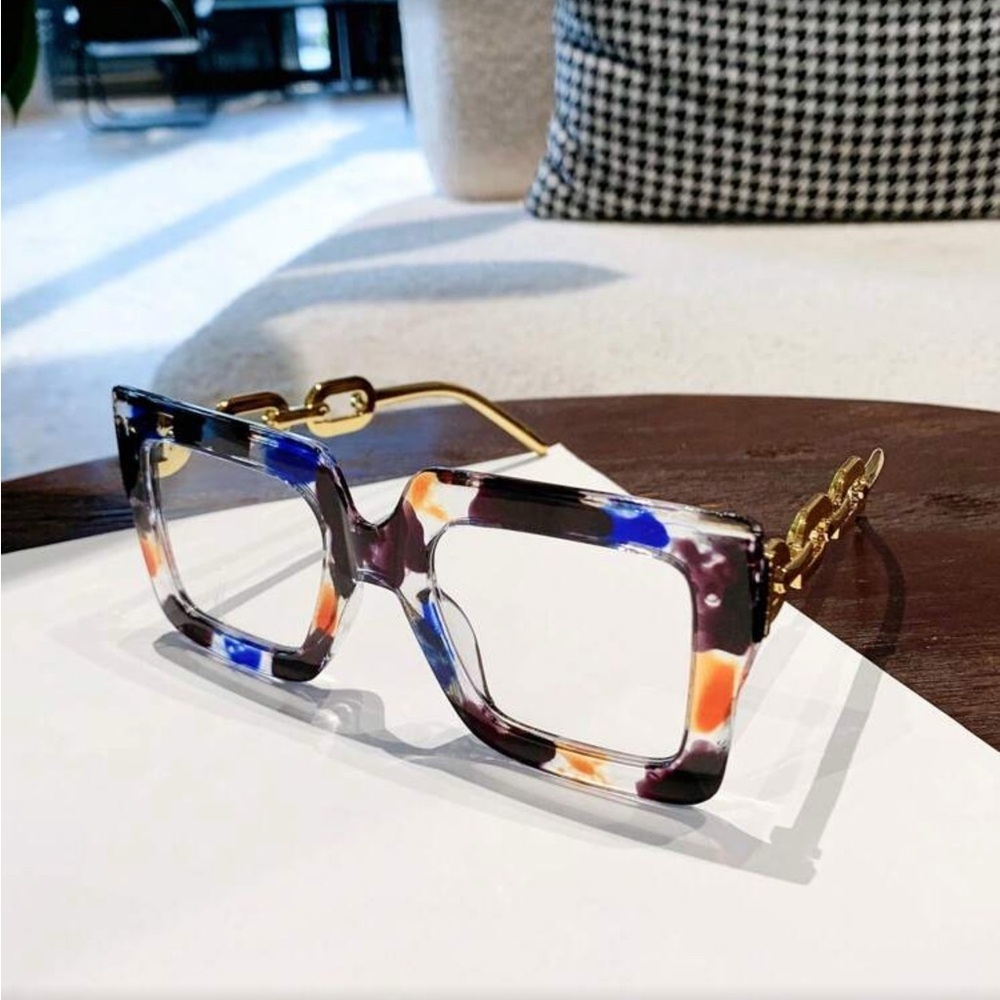 ✨Stylish Multicolor Square Sunglasses - Picture 9 of 9